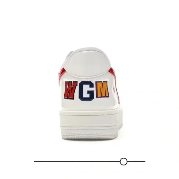 A Bathing Ape Bape Sta Low Shark White All BRAND NEW DIFFERENT SIZES US 9